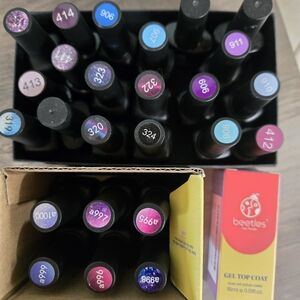 Beetles Gel Nail Polish Collection with Top Coat